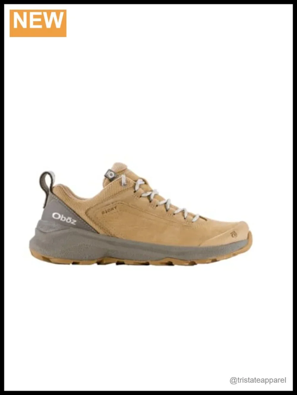 Women's Waterproof Hiking Shoes Leather Lace-Up Trail Athletic